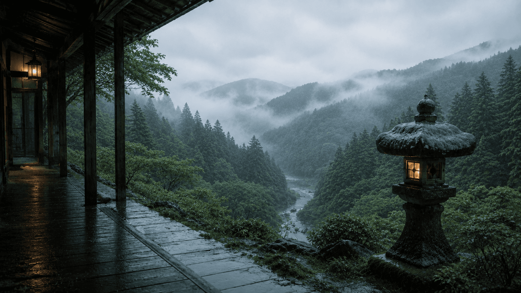 The valley in summer